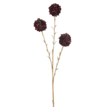 BRANCHE DE 3 FLEURS POMPONS︱Lory