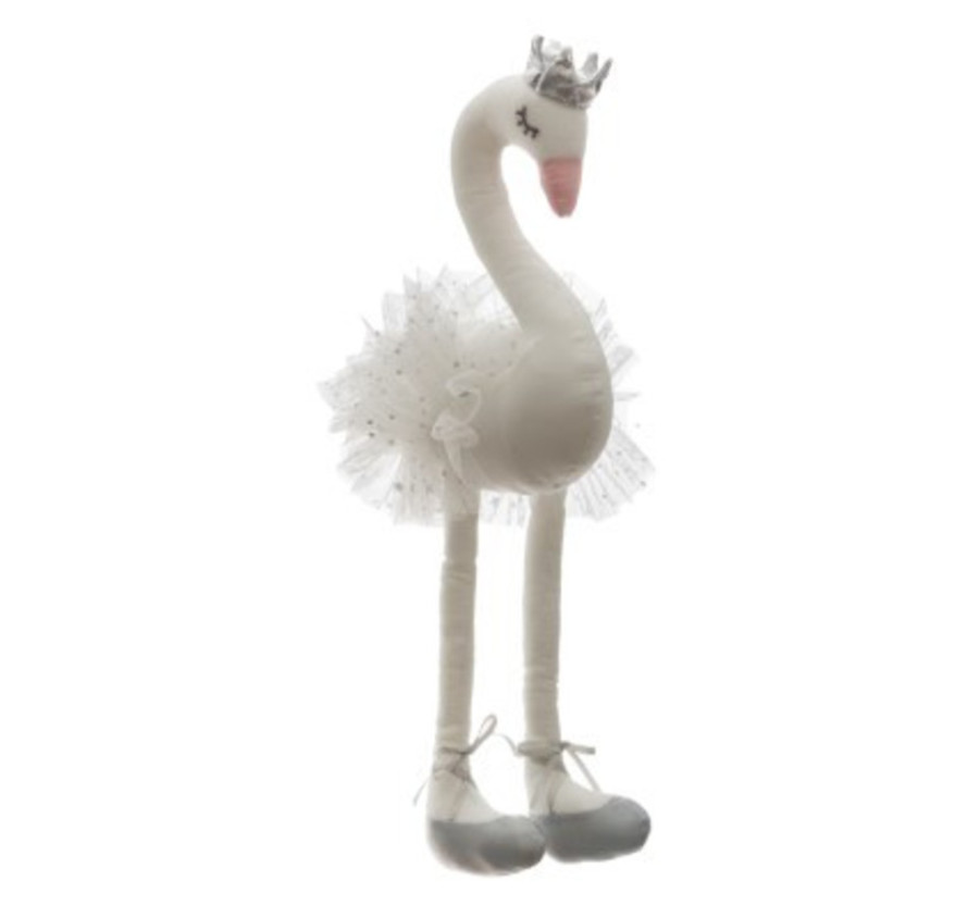 PELUCHE CYGNE BLANC H38CM