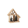 CRECHE EN BOIS NATUREL