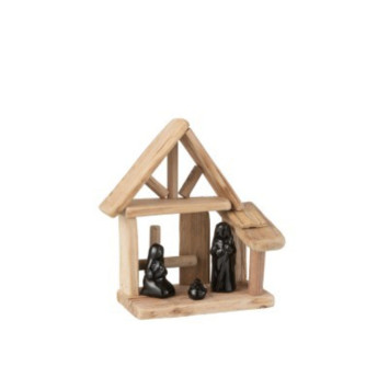 CRECHE EN BOIS NATUREL︱Lory