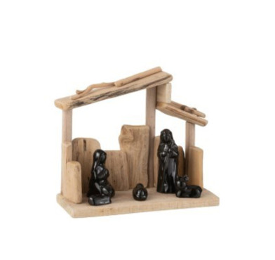 CRECHE EN BOIS NATUREL︱Lory