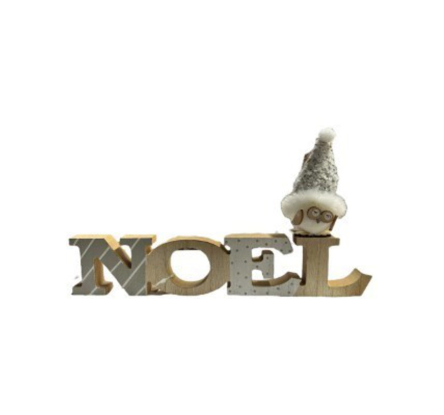 ORNEMENT EN BOIS HIBOU