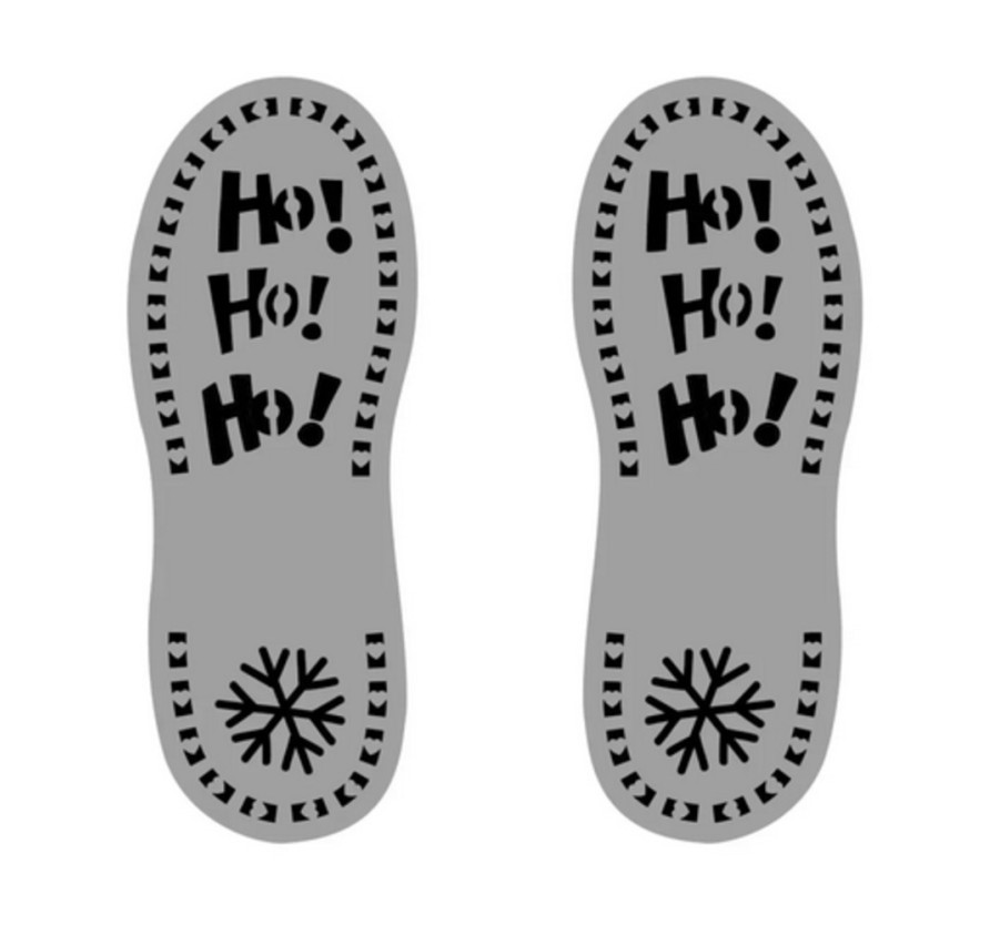 POCHOIR PVC PAS PN 33CM