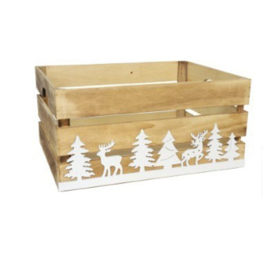 BOITE EN BOIS 41X31X20CM︱Lory