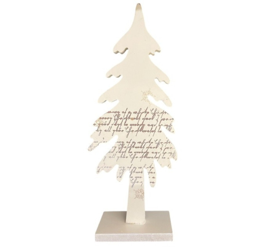 SAPIN EN BOIS HAUTEUR 24.5CM