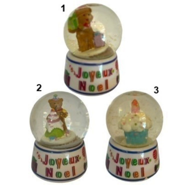 BOULE A NEIGE GOURMANDE O45MM︱Lory