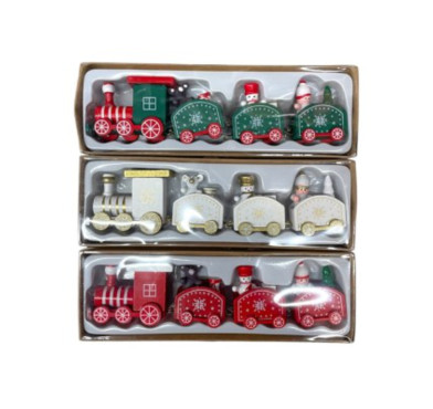 DECORATION PETIT TRAIN DE NOEL︱Lory