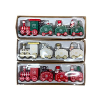DECORATION PETIT TRAIN DE NOEL︱Lory