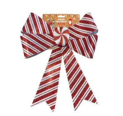 NOEUD ROUGE ET BLANC︱Lory