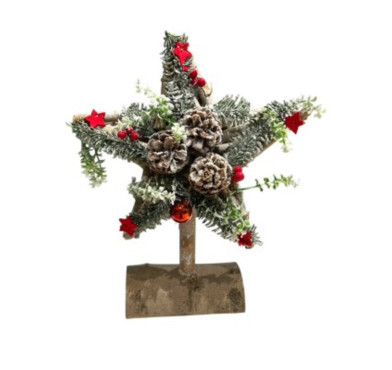 DECORATION EN BOIS ETOILE︱Lory