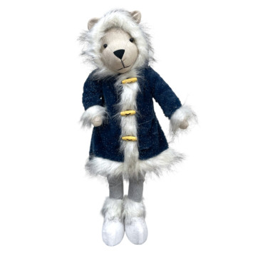 PERS OURS BLEU 31X15X63CM︱Lory