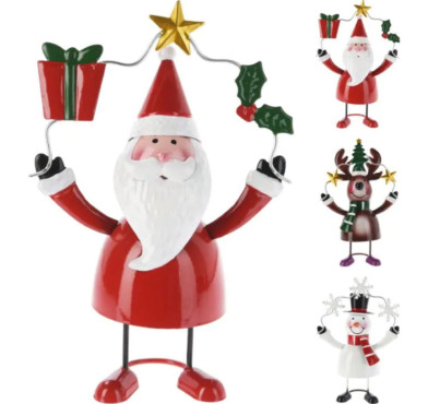 FIGURINE DE NOEL EN METAL