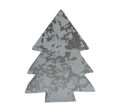 SAPIN EN BOIS PEINT ECLATS