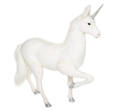 LICORNE EFFET FAUSSE NEIGE