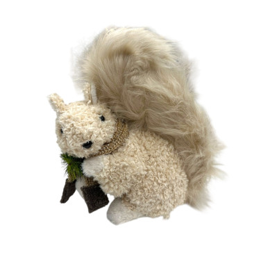 ECUREUIL A POSER BEIGE