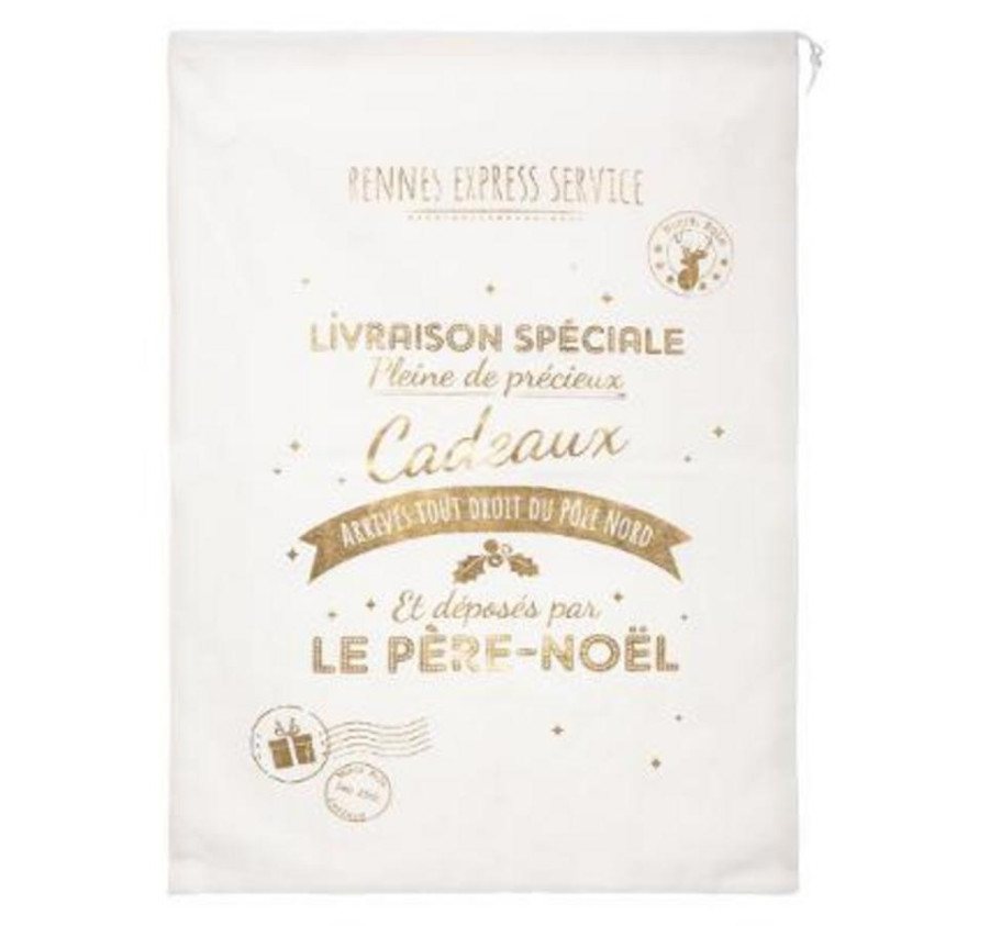 HOTTE DU PERE NOEL 50X70CM