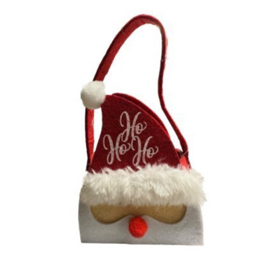 SAC EN FEUTRINE PM ROUGE BLANC︱Lory