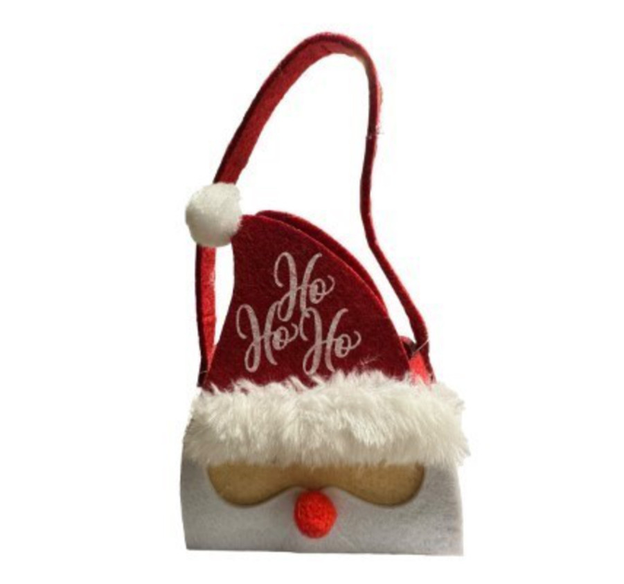 SAC EN FEUTRINE PM ROUGE BLANC