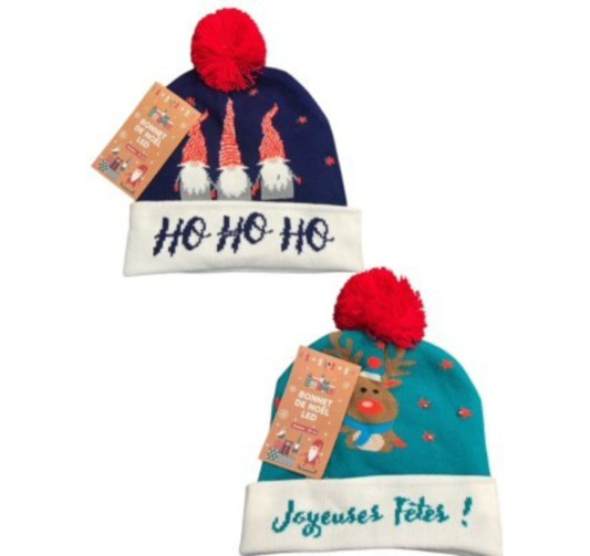 BONNET DE NOEL LED︱Lory