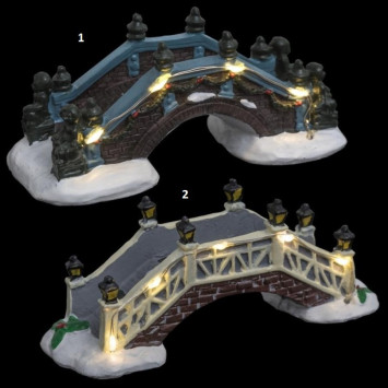 PONT LUMINEUX POUR VILLAGE DE︱Lory