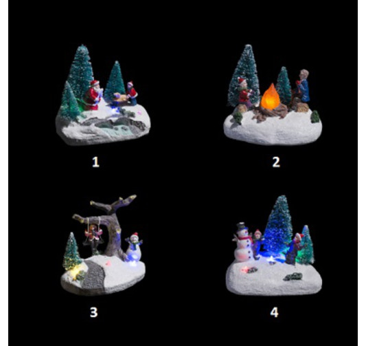 VILLAGE DE NOEL AVEC SUJETS︱Lory