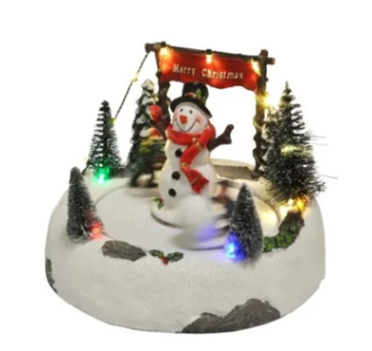 BOHOMME DE NEIGE AVEC ENFANTS︱Lory