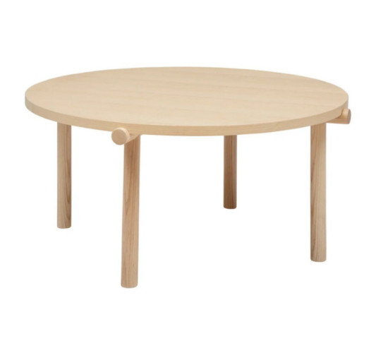 TABLE BASE RONDE ARDEN BEIGE