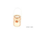 PHOTOPHORE DECOR FORET H.15CM