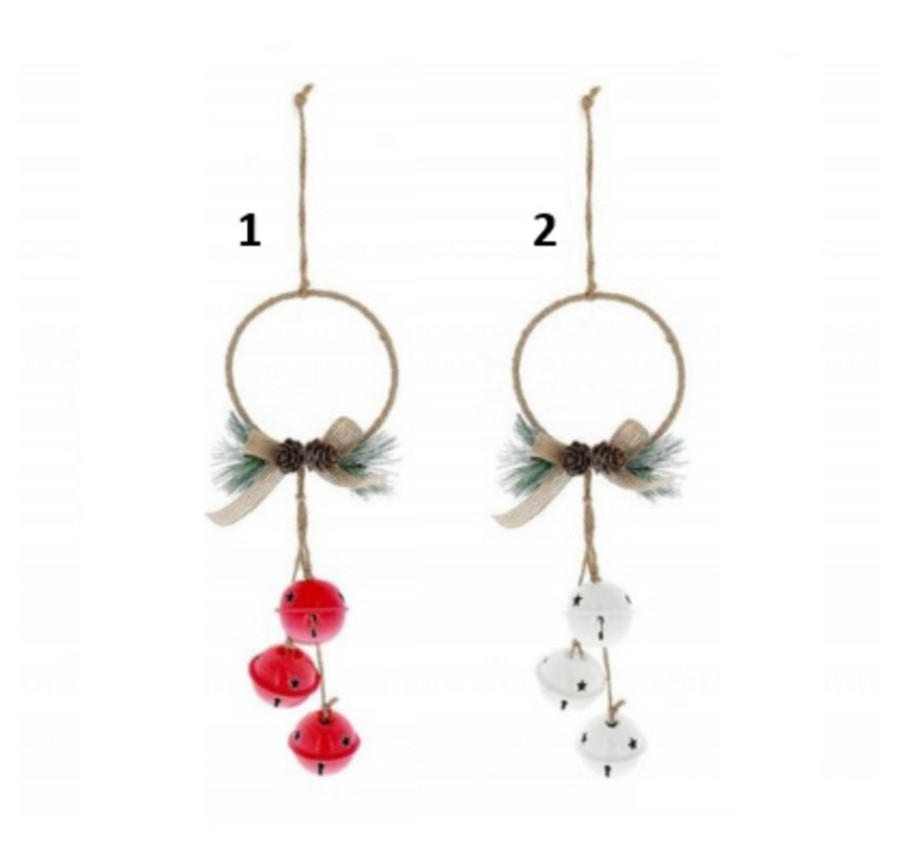 SUSPENSION 3 GRELOTS EN METAL