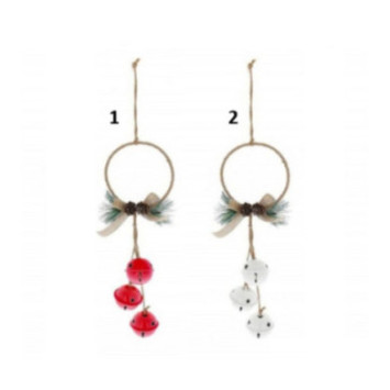 SUSPENSION 3 GRELOTS EN METAL