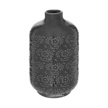VASE EN CERAMIQUE GRIS