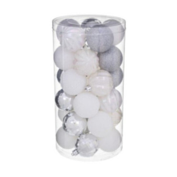 KIT DE 30 BOULES DE NOEL