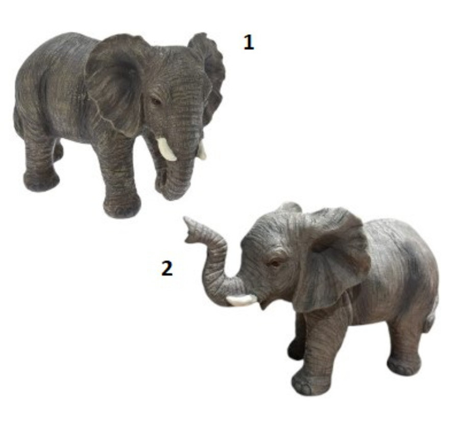 FIGURINE ELEPHANT 15CM
