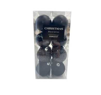 BOITE DE 16 BOULES DE NOEL