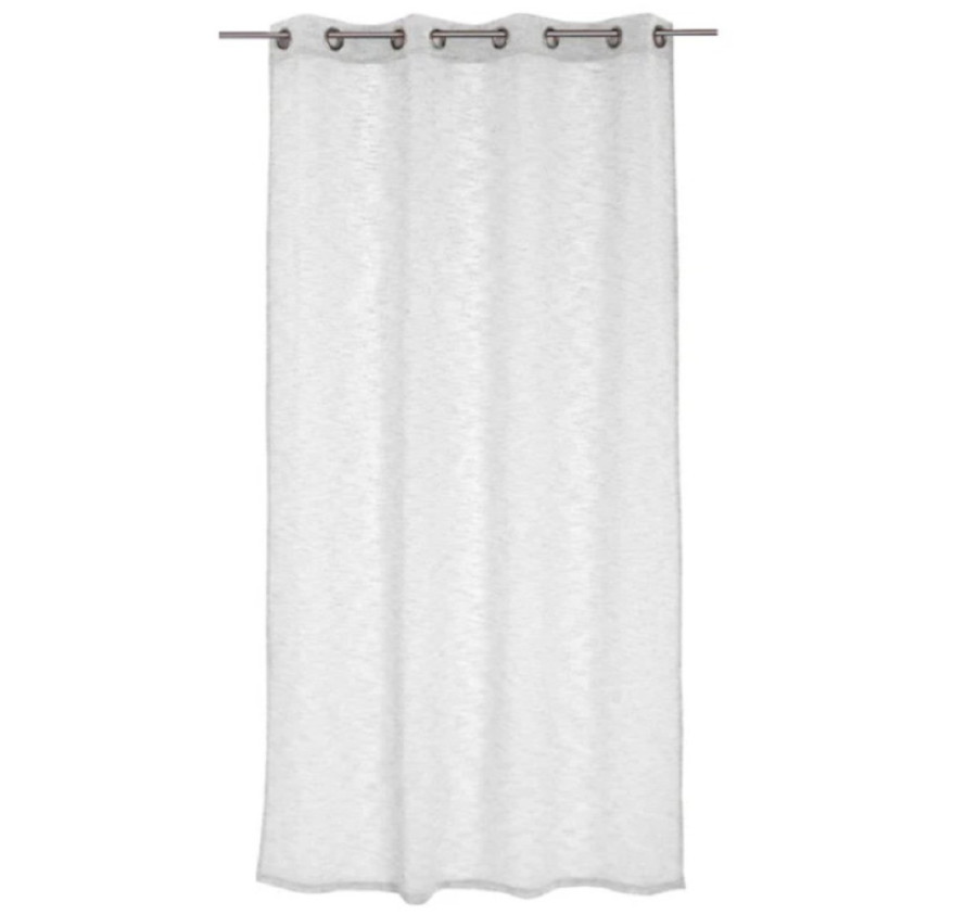 VOILAGE MAYA BLANC EFFET LIN