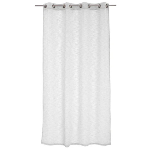 VOILAGE MAYA BLANC EFFET LIN