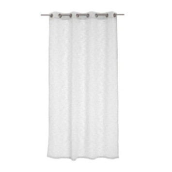 VOILAGE MAYA BLANC EFFET LIN