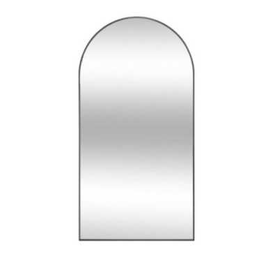 MIROIR ARCHE EN METAL NOIR