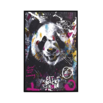 TABLEAU PANDA COLORE 60X90CM