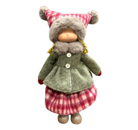 FILLE DEBOUT AVEC ETOILE