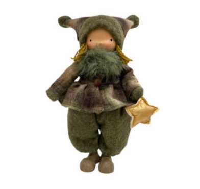 GARCON DEBOUT AVEC ETOILE