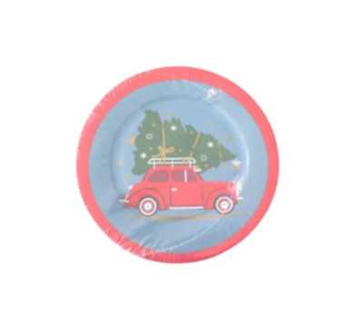 ASSIETTE EN CARTON - NOEL