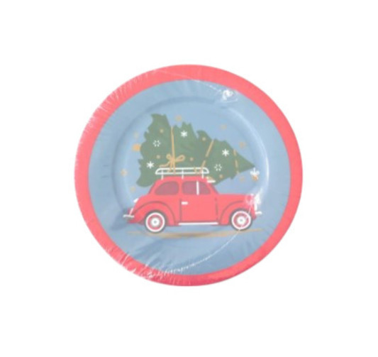 ASSIETTE EN CARTON - NOEL