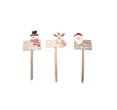 PANCARTE DE NOEL EN BOIS SUR