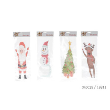 STICKER GEL PERSONNAGE DE NOEL