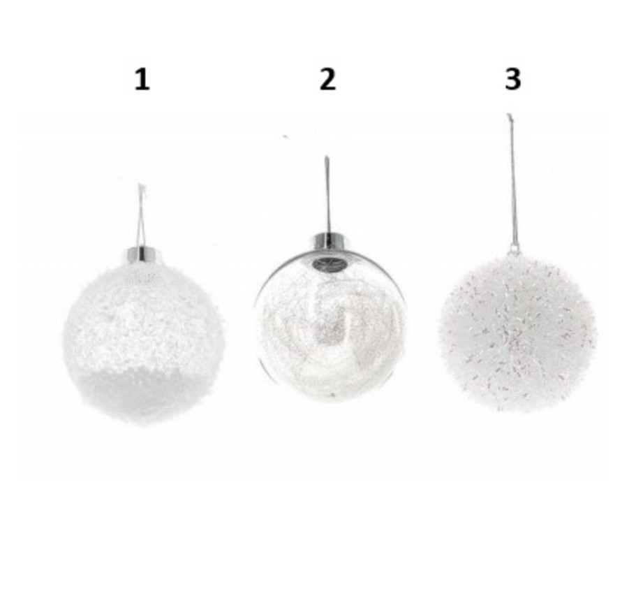 BOULE EFFET ENNEIGE BLANC