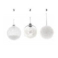 BOULE EFFET ENNEIGE BLANC