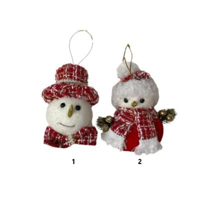 SUJET EN LAINE ROUGE