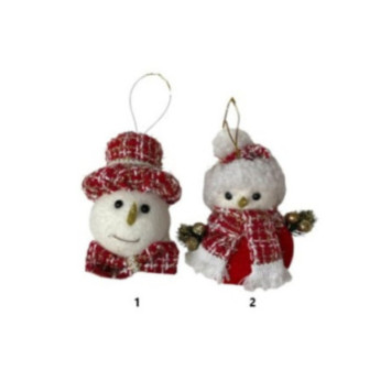 SUJET EN LAINE ROUGE