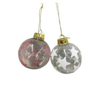 BOULE DE NOEL TRANSPARENTE